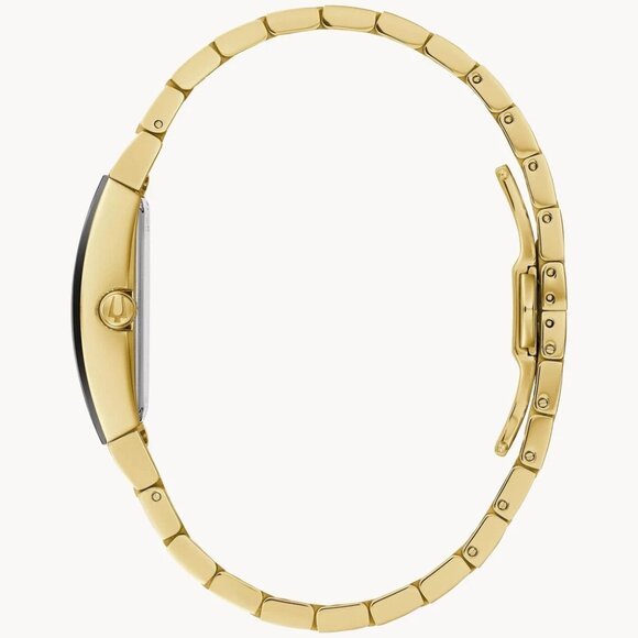Bulova Gemini Women's Quartz Latin Grammy Gold Watch 30mm 97L164 - Picture 3 of 4